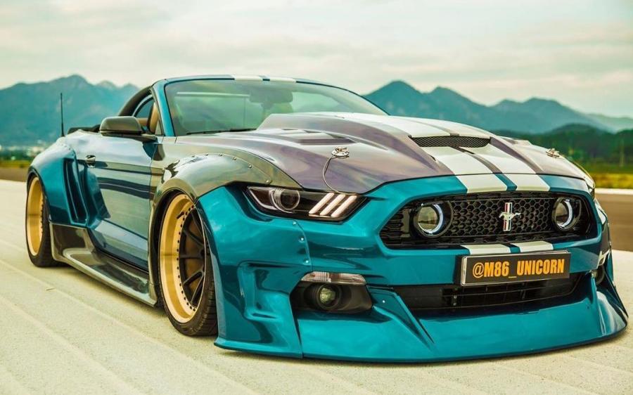 Ford Mustang GT M86 Unicorn by Clinched '2020